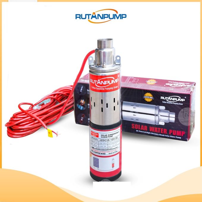 SHARE THIS PRODUCT RUTANPUMP Submersible 50 Meters Solar Powered Water Pump For Agriculture Irrigation
