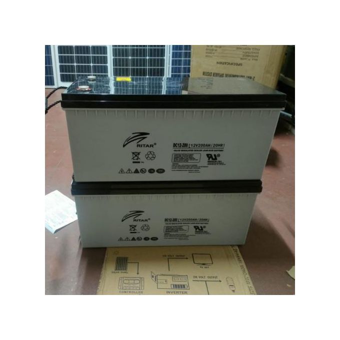 Battery 200ah/20hr 2pc