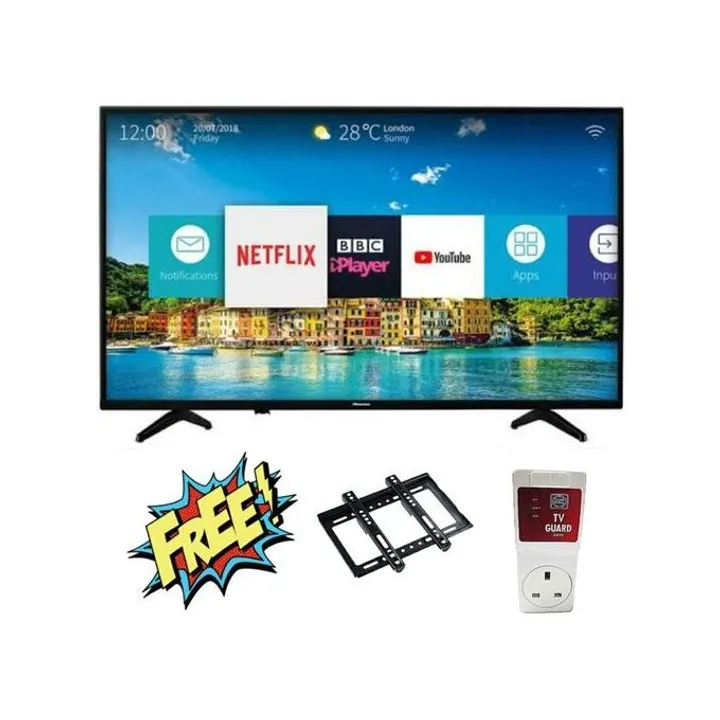 Vitron 43''SMART TV Android Frameless TV, Netflix, YouTube +FREE TV Guard +Bracket