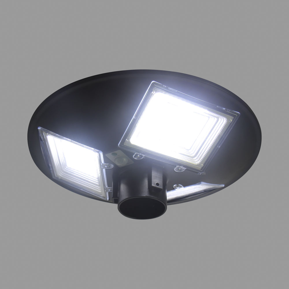 The modern trend black circular 300W Street Light